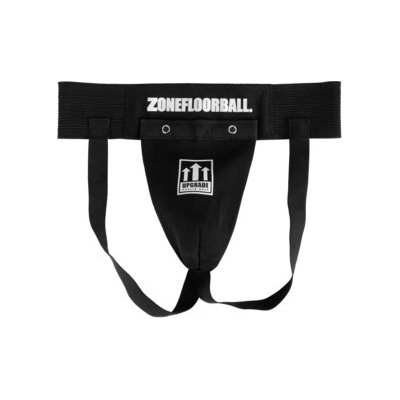 Zone floorball Jockstrap UPGRADE black/silver Senior
