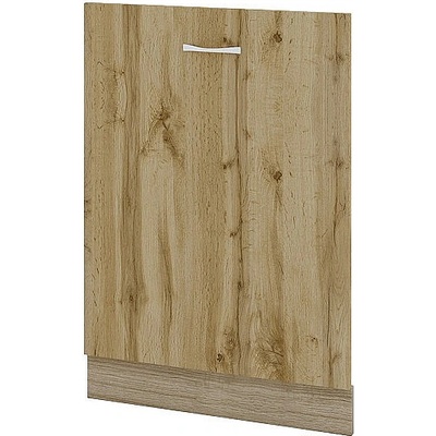 ИРИМ Врата с цокъл за вградена съдомиялна Сити АРДД-39 дъб сонома арвен / дъб дакота 60 см