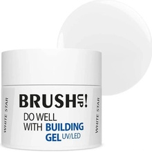 Brushup stavebný Uv Led gél Do Well with Building Gel White Star 12g