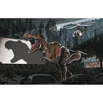 Obraz Decopanel Jurassic World 90x58cm