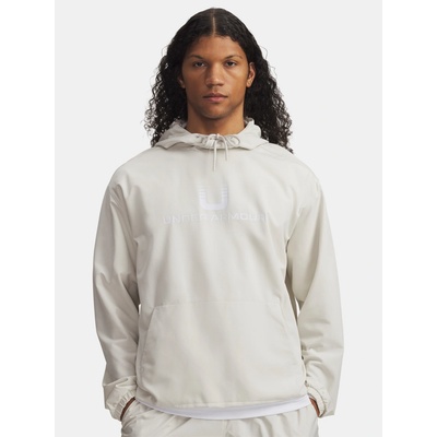 Under Armour UA Unstoppable Wvn Hoodie-WHT biela