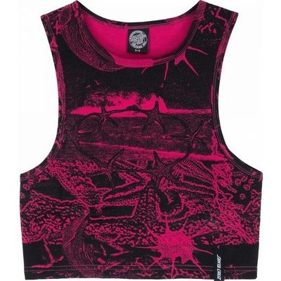 SANTA CRUZ tielko Natural Bridges Repeat Tank Fuchsia FUCHSIA