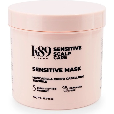 K89 Scalp Care SENSITIVE maska na vlasy pre veľmi citlivú pokožku 500 ml