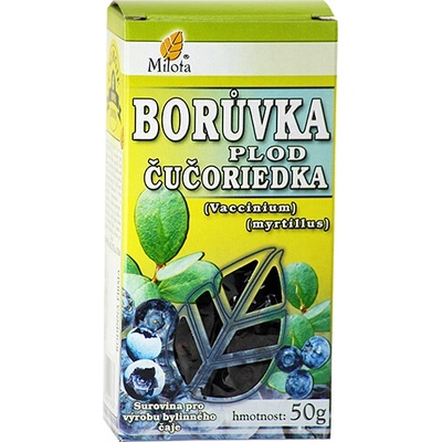 Milota Borůvka černá brusnice plod 50 g