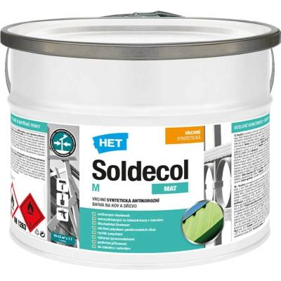 HET Soldecol M rychleschnoucí antikorozní bílá 2,5 l Bílá