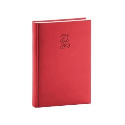 Aprint A5 Denní 2026 červená