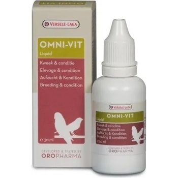 Versele-Laga - Omni-Vit Liquid Течна хранителна добавка за птици - опаковка 30 мл