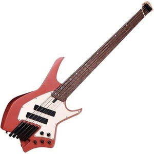 Hils Guitars HNB5 NEXT Rose Gold Metallic Headless Bass Guitar