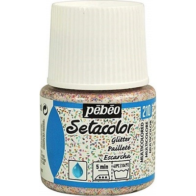 Pebeo Setacolor Glitter farba na textil 45 ml
