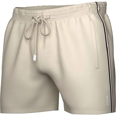 HUGO BOSS Бански гащета BOSS Iconic 10239741 01 swimming shorts - Beige (Open White)