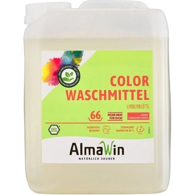 AlmaWin Tekutý prací prostředek na barevné prádlo Color 10 l
