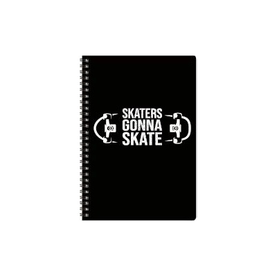Sentio Тетрадка със спирала Skate 17х25см 80л
