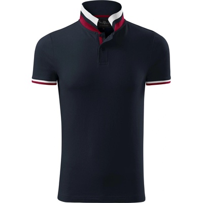 MALFINI Malfini premium collar up 256 / Мъжка поло тениска - тъмносиня l (2567715)