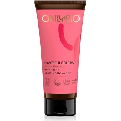 OnlyBio Powerful Colors Micelární šampon na barvené vlasy 200 ml