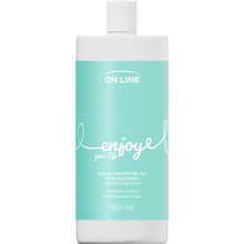 On Line Enjoy Your Life sprchový gél a kvapalina do kúpeľa 900 ml