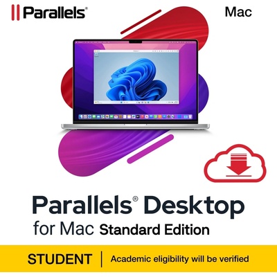 Corel Parallels Desktop Academic Subscription 1 Year, EN/FR/DE/IT/ES/PL/CZ/PT ESDPDA1YSUBEU