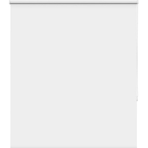 vidaXL Ролкова щора Blackout бяло 125x130 cm Ширина на плата 121, 6cm (4011887)