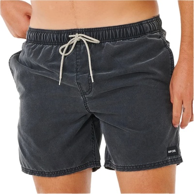 Rip Curl Мъжки бански слипове Rip Curl Offset Washed Volley Swim brief - Black (050-2294-0113)