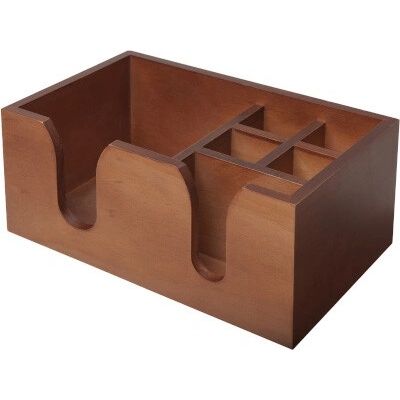 Bar Caddy dřevěný 12,5 × 13 cm
