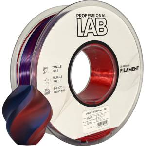 Professional Lab FG-P114-E1, 3D нишка, PLA Silk, 1, 75mm, 1000g, Dual Color, Многоцветен (Twilight serenity) (FG-P114-E1)