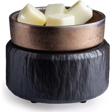 Candle Warmers elektrická aroma lampa a ohřívač svíček 2v1 Primitive Black