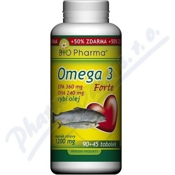 Bio Pharma Omega 3 Forte 1200 mg 90+45 tabliet