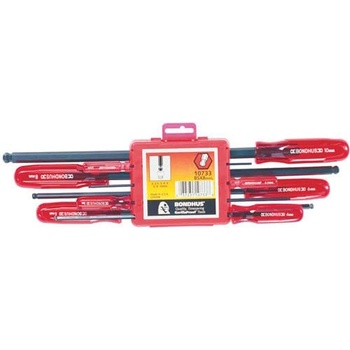 Bondhus BSX8ML 10733 Skrutkovač 2-10 mm INBUS s guličkou 8-dielna sada