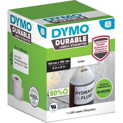 Dymo 159mm x 104mm, bílé, 200 ks, 1933086