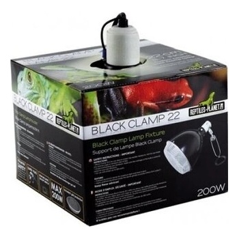 Savannah Black Clamp 25 - Плафониера за терариум, 200 w