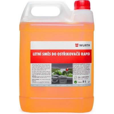 Würth Letná kvapalina do ostrekovačov 5 l