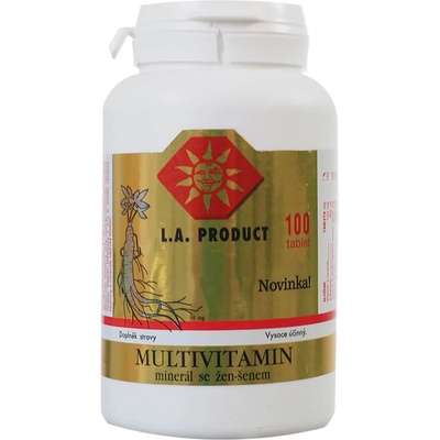 Ipot Multivitamin-minerál ženšen a echinacea 100 tablet