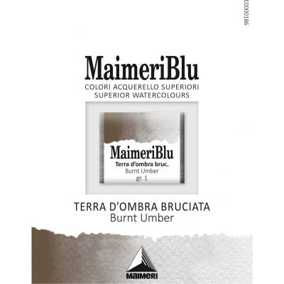 Maimeri Blu Акварелна боя Burnt Umber 492 1, 5 ml 1 бр (M1607492)