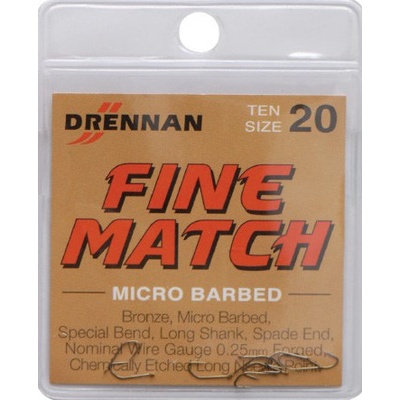 Drennan FINE MATCH vel.18 10 ks