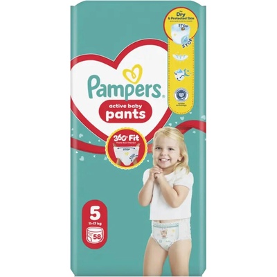 Pampers Active Baby 5 58 ks