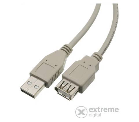 Wiretek WUCBE USB a-a, samec/samička, 1,8m
