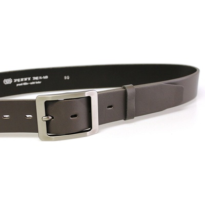 Penny Belts dámský kožený opasek 15950 šedý
