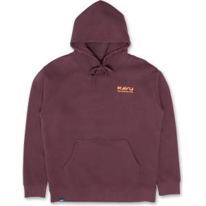 KAVU Мъжки суичър KAVU Salmon Run Hoodie - Cocoa Powder (017-4468-0112)