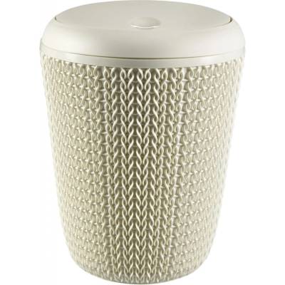 Curver Kôš na odpadky Knit 6 l béžový