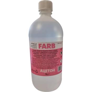 Ацетон farb 1 литър