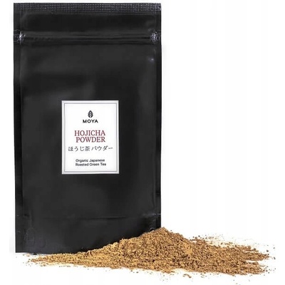 Moya Bio pražená zelená čaj v prášku Hojicha 100 g