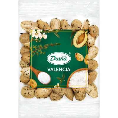 Diana Company Mandle pražené solené s bylinkami Valencia 100 g