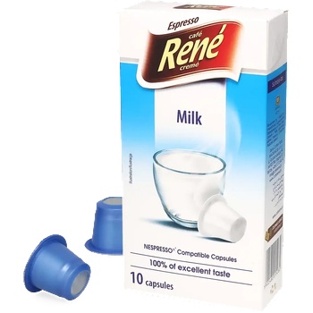Café René | Мляко - 10 капсули за Nespresso®