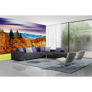 DIMEX ART Самозалепваща се флизелинова фототапета величествен залез 375 x 250 см