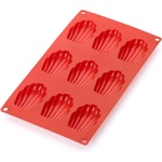 Lékué Форма за печене Lekue 30x17.5xH2cm, силиконова, за бисквити мадлени