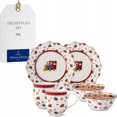 Villeroy & Boch Súprava pre dvoch Lokomotíva Toy's Delight 6 ks