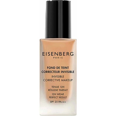 Eisenberg Le Maquillage Font De Teint Correcteur Invisible make-up pro přirozený vzhled SPF25 04 Natural Hâlé Natural Tan 30 ml