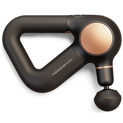 Therabody Theragun SENSE уред за масаж TG0003971-3A10, 4 приставки, биометричен сензор, куфар за пътуване, черен (840295401973)