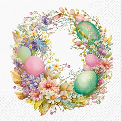PAW Obrúsky L Easter Wreath 33x33cm