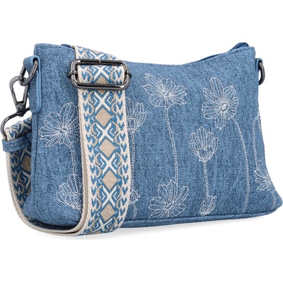 Indee kabelka crossbody modrá 6344 M