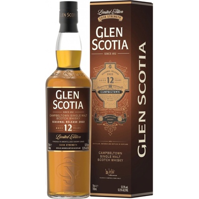 Glen Scotia 12y Seasonal Release 2022 53,3% 0,7 l (kartón)